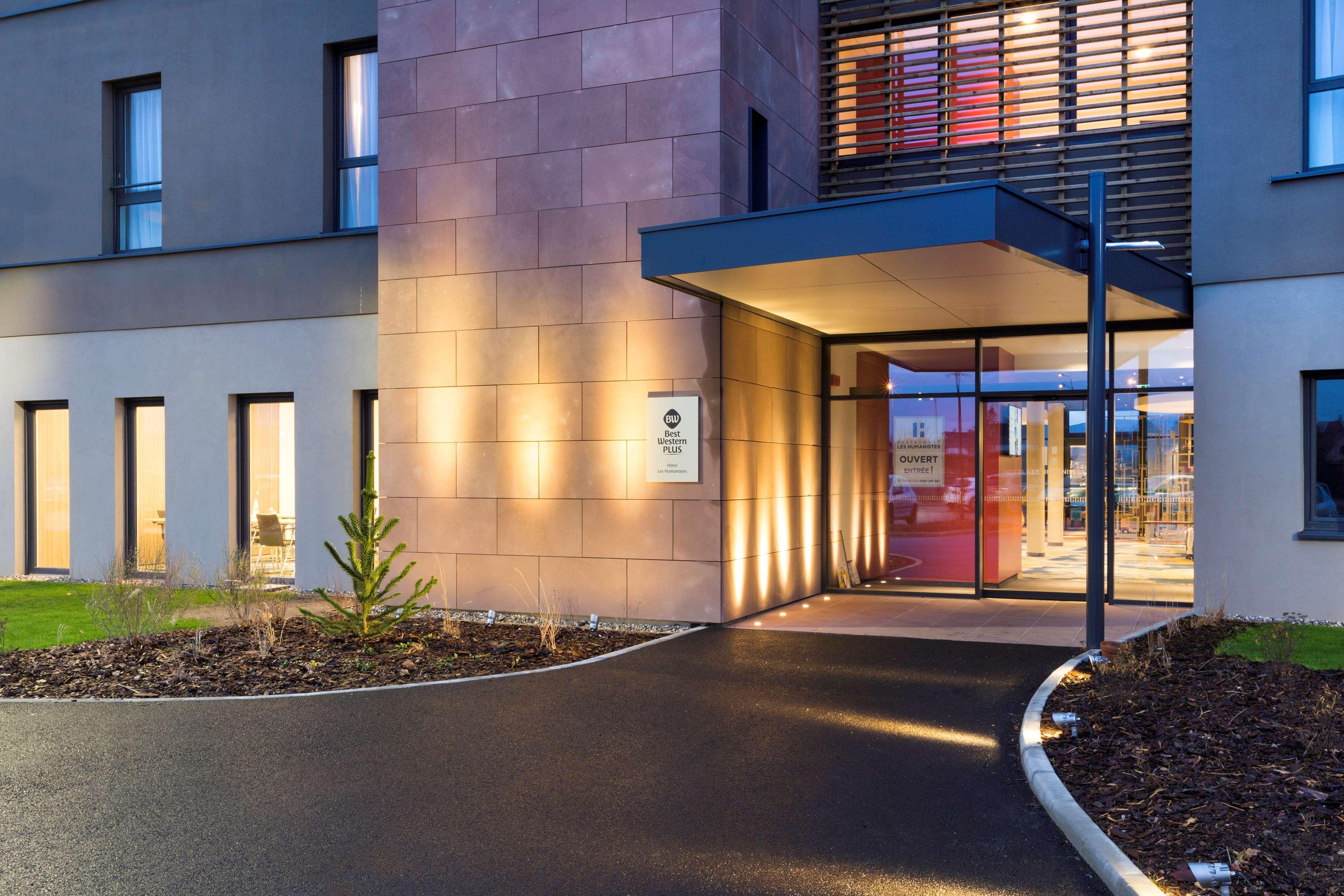Best Western Plus Hotel & Restaurant Les Humanistes Colmar Nord セレスタ エクステリア 写真